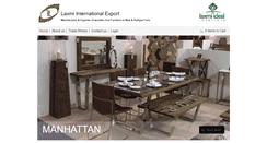 Desktop Screenshot of laxmiexport.com