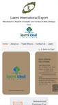 Mobile Screenshot of laxmiexport.com